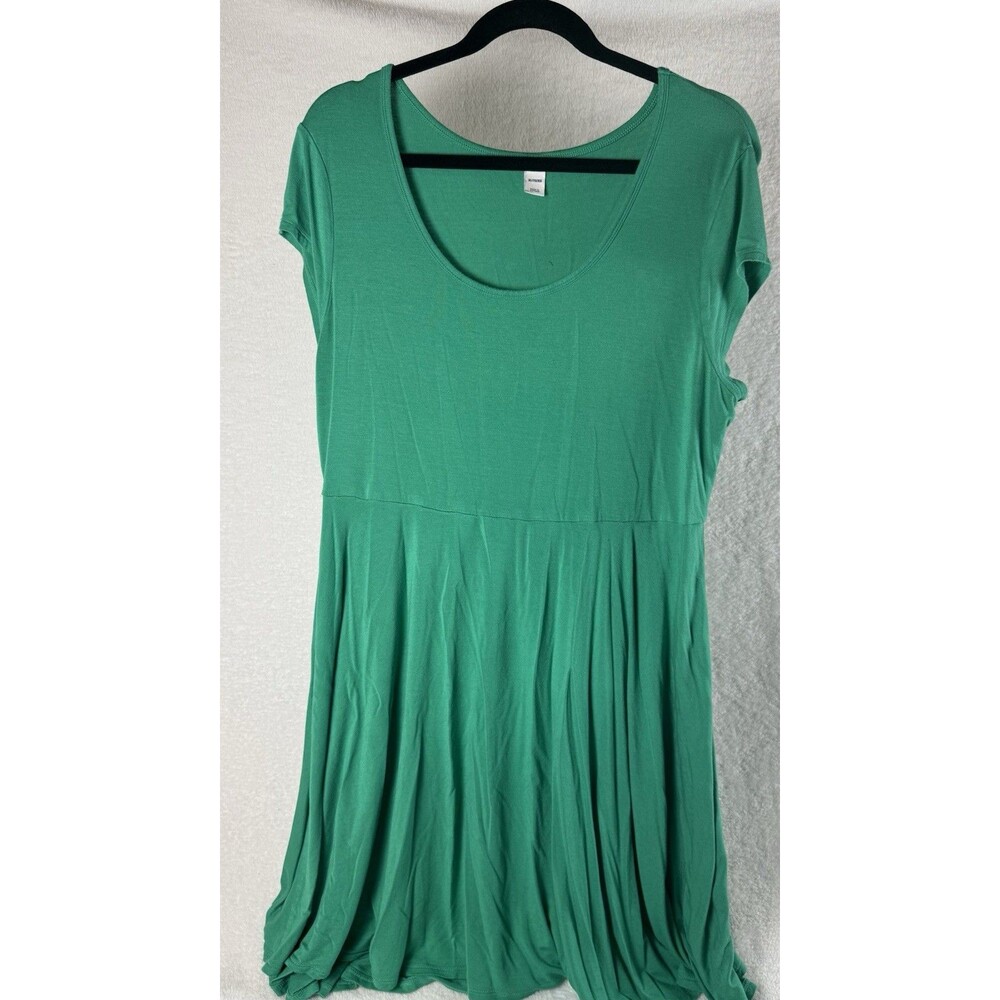 Old Navy Short Sleeve Green Dress - Size XL
